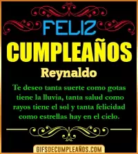 Frases de Cumpleaños Reynaldo
